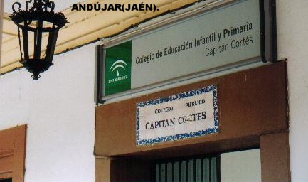 Colegio de Educacin Infantil y Primaria Capitn Corts.Andjar(Jan).Ao 2004.