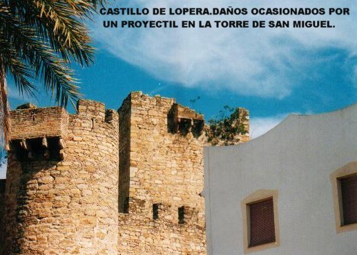 Castillo de Lopera en la actualidad.Antonio Marn.