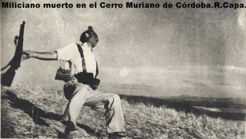 Miliciano muerto en el Cerro Muriano de Crdoba.Robert Capa
