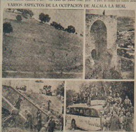 Varios aspectos de la ocupación de Alcalá la Real(Jaén).©Antonio Marín Muñoz