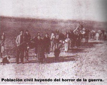Refugiados de la Guerra Civil Española.