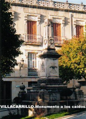 Monumento a los caidos de la GCE en Villacarrillo(Jaén).©Antonio Marín Muñoz